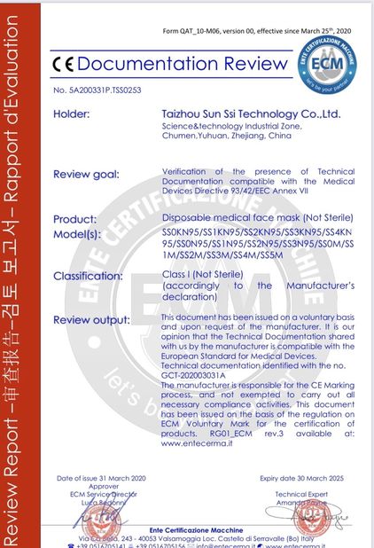 TAIZHOU SUNSSI TECHNOLOGY CO.LTD